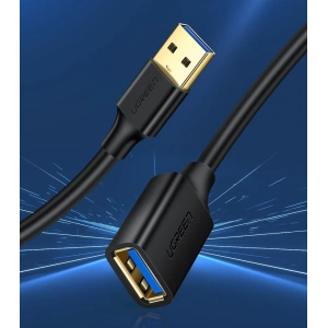 Hurtownia GSM - Prelungitor UGREEN US129 USB-A 3.0/USB-A 3.0 2m negru - UGR1647 - {ean13} - Hurt