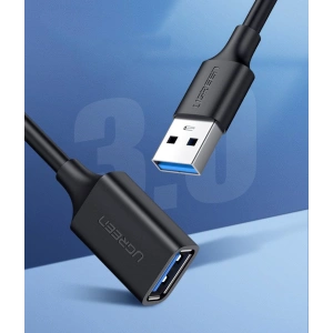Hurtownia GSM - Kabel przedłużacz UGREEN US129 USB-A 3.0/USB-A 3.0 2m czarny - UGR1647 - {ean13} - Hurt