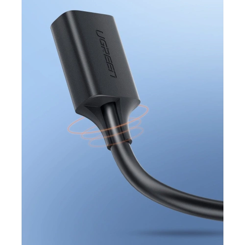 Kabel przedłużacz UGREEN US129 USB-A 3.0/USB-A 3.0 2m czarny