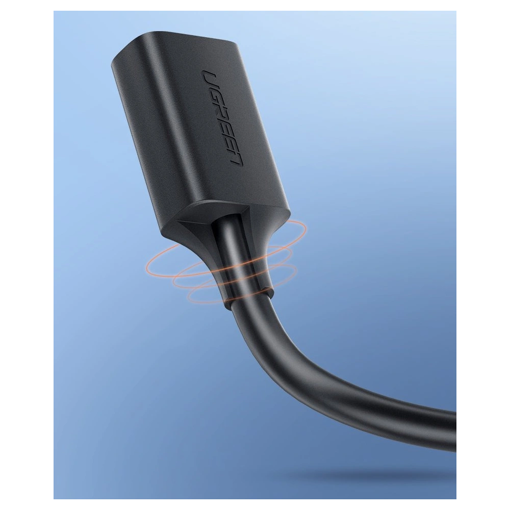 Hurtownia GSM - Prelungitor UGREEN US129 USB-A 3.0/USB-A 3.0 2m negru - UGR1647 - {ean13} - Hurt