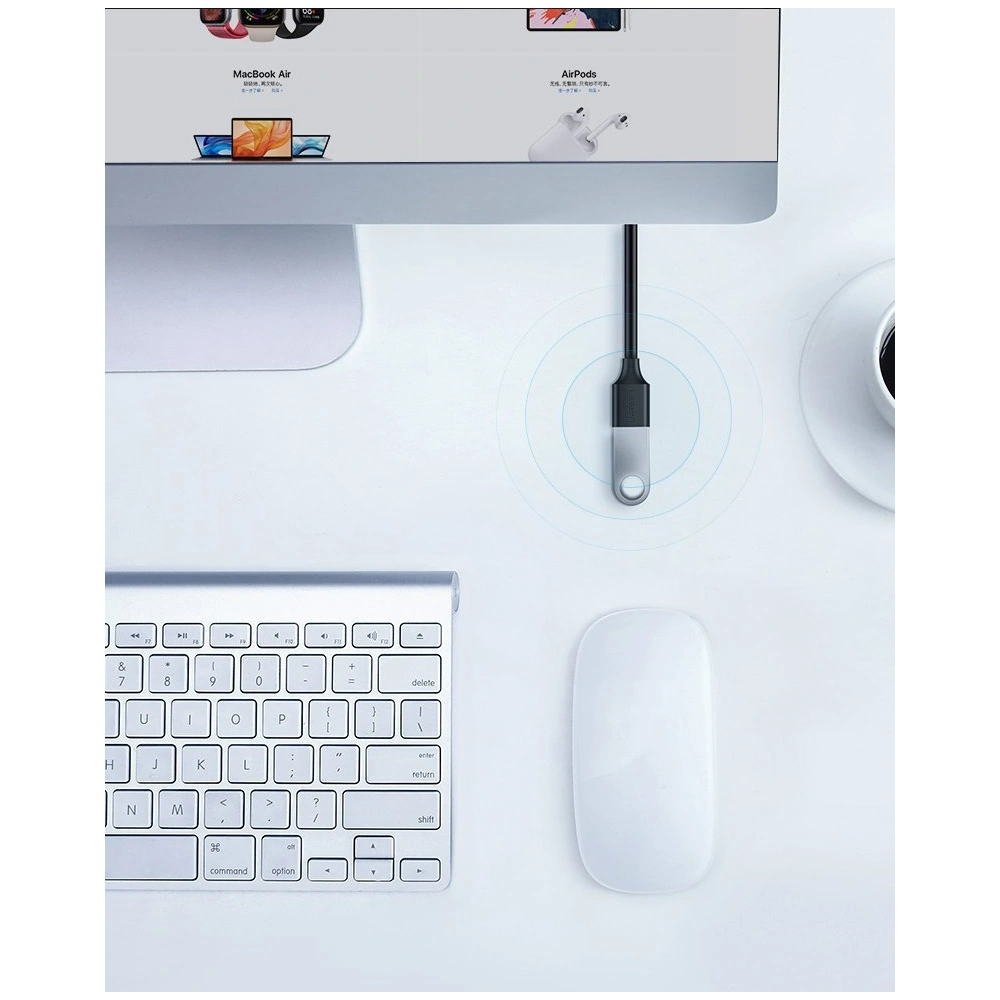 Hurtownia GSM - Prodlužovací kabel UGREEN US129 USB-A 3.0/USB-A 3.0 2m černý - UGR1647 - {ean13} - Hurt