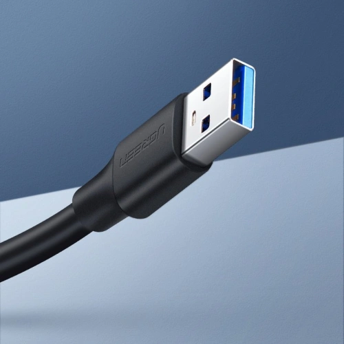Kabel przedłużacz UGREEN US129 USB-A 3.0/USB-A 3.0 2m czarny