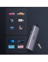 Wholesale UGREEN CM512 7in1 HUB USB-C/2xUSB 3.2 Gen 1/HDMI 4K 60Hz/SD, TF card reader/USB-C PD 100W/RJ45 1000Mbps (1Gbps) gray - UGR1648 - {ean13} - Hurt