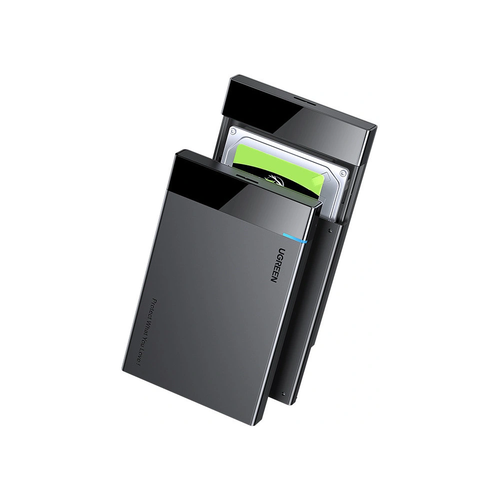 Hurtownia GSM - UGREEN US221 2,5 hüvelykes HDD/SSD ház SATA 6TB USB-C 3.0 fekete - UGR1649 - {ean13} - Hurt