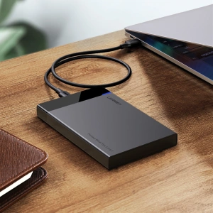 Hurtownia GSM - UGREEN US221 2,5 hüvelykes HDD/SSD ház SATA 6TB USB-C 3.0 fekete - UGR1649 - {ean13} - Hurt