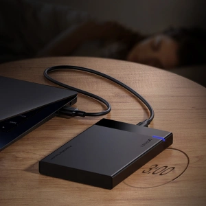 Hurtownia GSM - UGREEN US221 2,5 hüvelykes HDD/SSD ház SATA 6TB USB-C 3.0 fekete - UGR1649 - {ean13} - Hurt