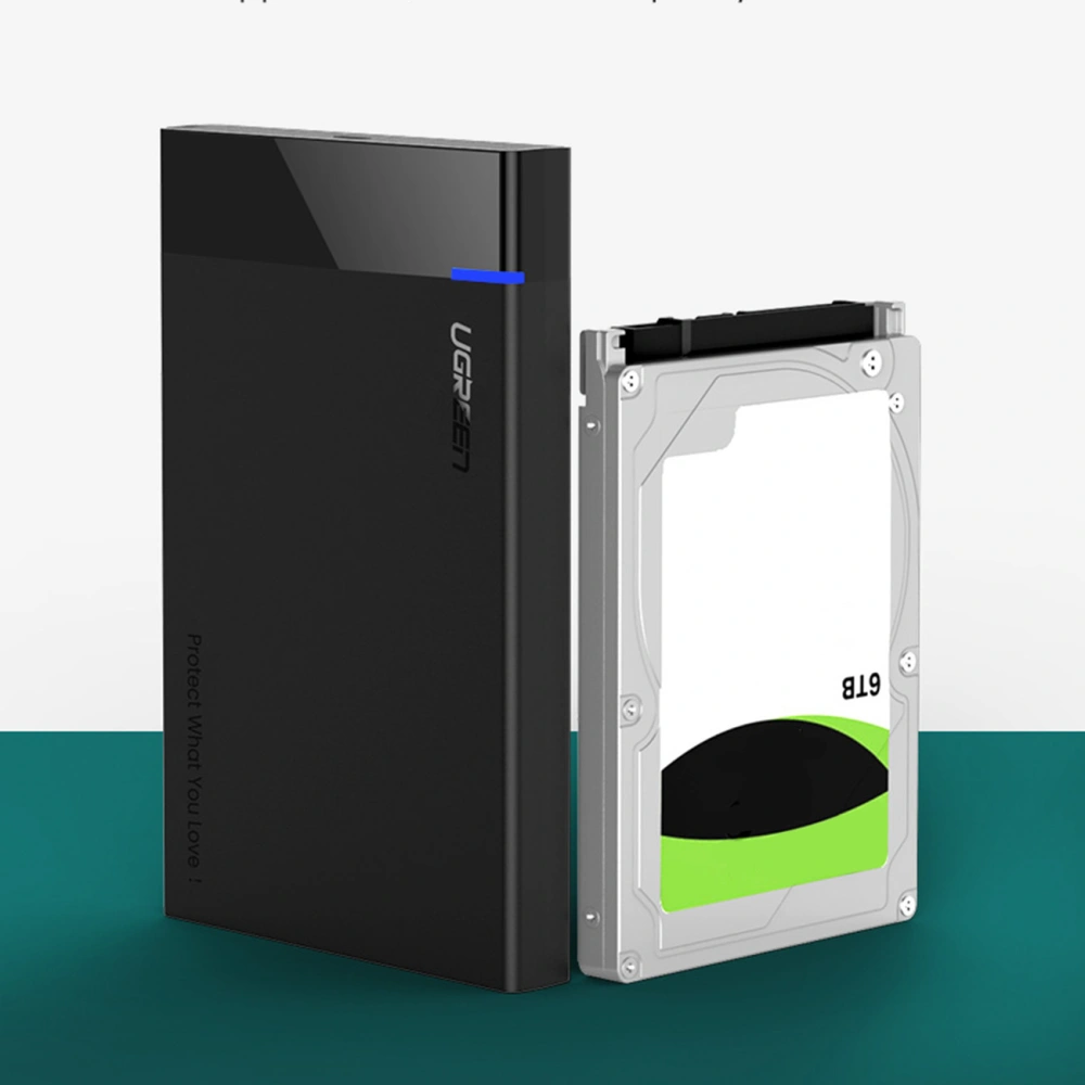 Hurtownia GSM - UGREEN US221 2,5 hüvelykes HDD/SSD ház SATA 6TB USB-C 3.0 fekete - UGR1649 - {ean13} - Hurt