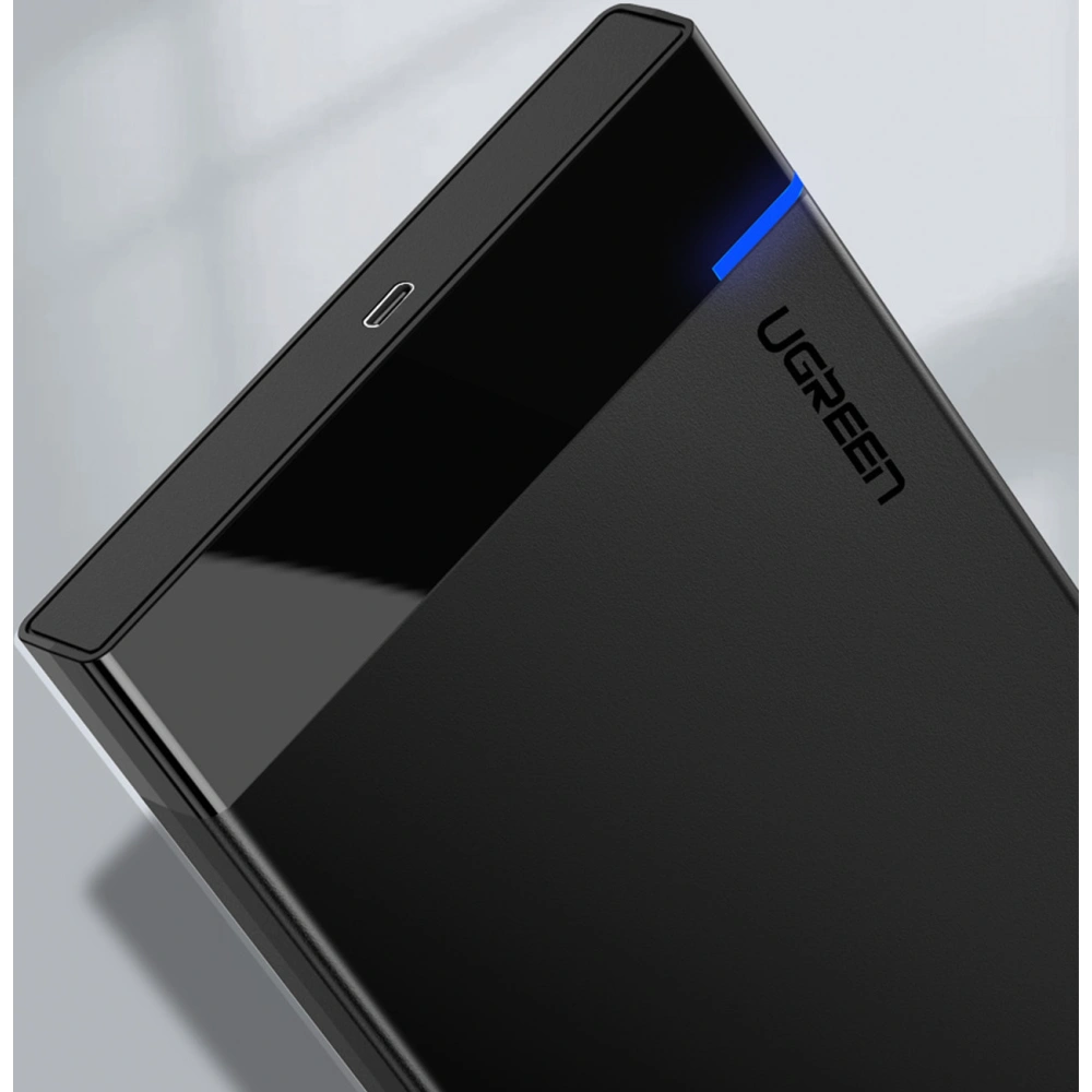 Hurtownia GSM - UGREEN US221 2,5 hüvelykes HDD/SSD ház SATA 6TB USB-C 3.0 fekete - UGR1649 - {ean13} - Hurt