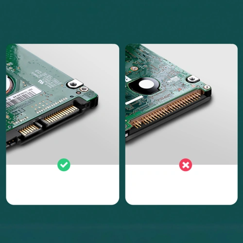 Obudowa HDD/SSD 2,5 UGREEN US221 SATA 6TB USB-C 3.0 czarny