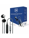 Sluchátka 3MK drátová sluchátka mini jack 3,5mm černá/black