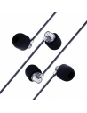 Wholesale 3MK Wired Earphones mini jack 3,5mm black - 3MK5007 - {ean13} - Hurt