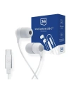 3MK Wired Earphones USB-C white
