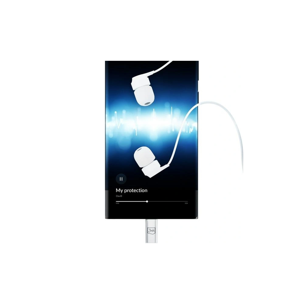 Hurtownia GSM - Sluchátka 3MK Drátová sluchátka USB-C bílá/white - 3MK5008 - {ean13} - Hurt