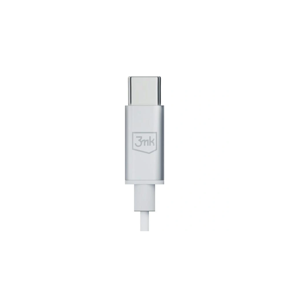 Wholesale 3MK Wired Earphones USB-C white - 3MK5008 - {ean13} - Hurt