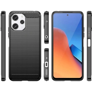 Etui Tech-Protect TPUCarbon Xiaomi Redmi 12 Černá