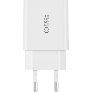 Hurtownia GSM - Síťová nabíječka Tech-Protect NC30W 2-portová síťová nabíječka PD 30W QC 3.0 černá - THP2087 - {ean13} - Hurt