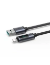 Hurtownia GSM - Kabel Joyroom S-AL012A16 Lightning/USB-A 2.4A 1.2m LED display czarny - JYR750 - {ean13} - Hurt