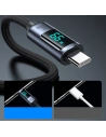 Hurtownia GSM - Cablul Joyroom S-AC066A16 USB-C/USB-A 66W 1.2m cu display LED negru - JYR752 - {ean13} - Hurt