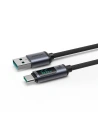 Hurtownia GSM - Cablul Joyroom S-AC066A16 USB-C/USB-A 66W 1.2m cu display LED negru - JYR752 - {ean13} - Hurt
