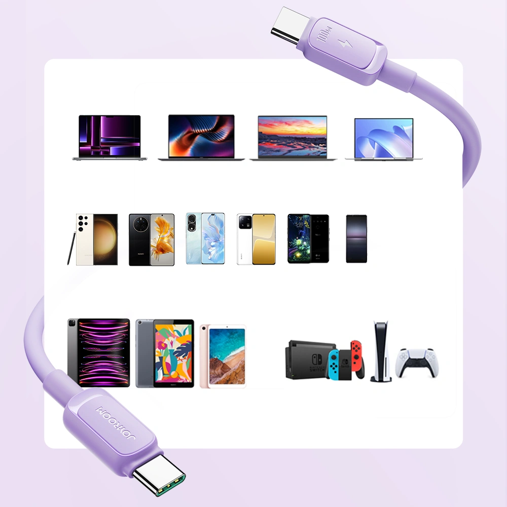 Hurtownia GSM - Kábel Joyroom S-CL020A14 Lightning/USB-C 20W 1,2 m lila - JYR754 - {ean13} - Hurt
