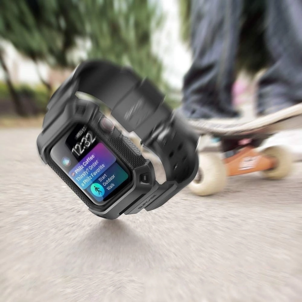 Hurtownia GSM - Etui Supcase Unicorn Beetle Pro Apple Watch 4/5/6/7/8/9/SE 44/45mm Black - SPC019BLK - {ean13} - Hurt