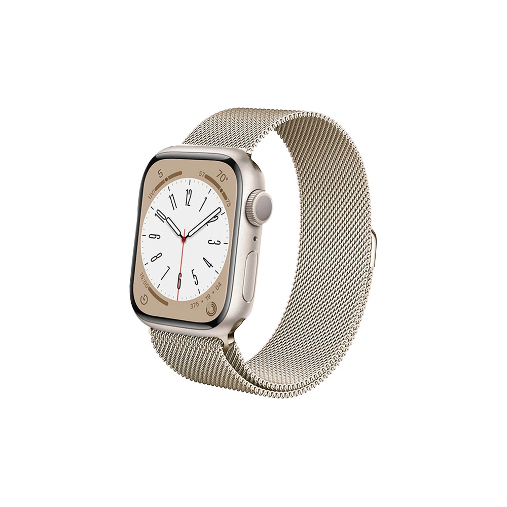 Hurtownia GSM - Karkötő szíj Crong Milano Steel Apple Watch 38/40/41/42 mm (sáfrányos) - CRG605 - {ean13} - Hurt