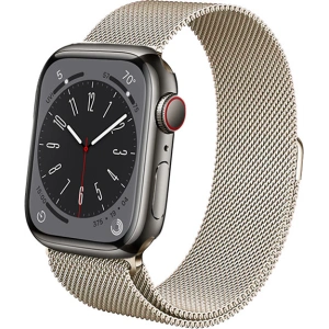 Hurtownia GSM - Pasek bransoletă Crong Milano Steel Apple Watch 38/40/41/42 mm (șampanie) - CRG605 - {ean13} - Hurt