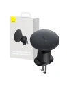 Suport auto cu încărcător wireless Baseus CW01 pentru telefon (negru)