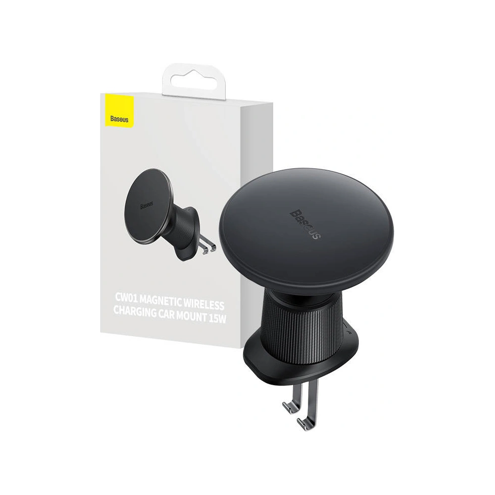 Wholesale Baseus CW01 Car Mount Holder Wireless charger (black) - BSU4386 - {ean13} - Hurt