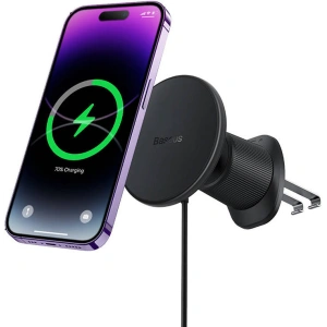 Hurtownia GSM - Auto-Halterung mit kabellosem Ladegerät Baseus CW01 für das Telefon (schwarz) - BSU4386 - {ean13} - Hurt