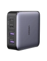 UGREEN CD327 Nexode hálózati töltő, 2x USB-C, 2x USB-A, GaN, 65W (szürke)