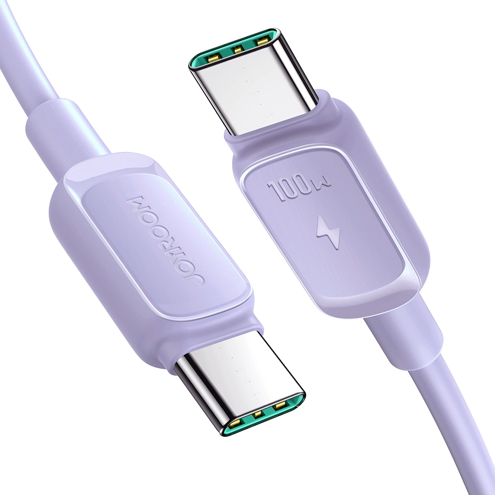 Hurtownia GSM - Kabel Joyroom S-CC100A14 USB-C/USB-C 100W 1,2 m violet - JYR757 - {ean13} - Hurt