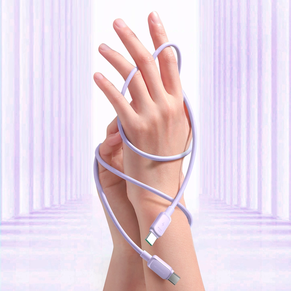 Wholesale Joyroom S-CC100A14 USB-C/USB-C Cable 100W 1,2 m purple - JYR757 - {ean13} - Hurt