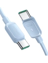 Cablul Joyroom S-CC100A14 USB-C/USB-C 100W 1,2 m albastru