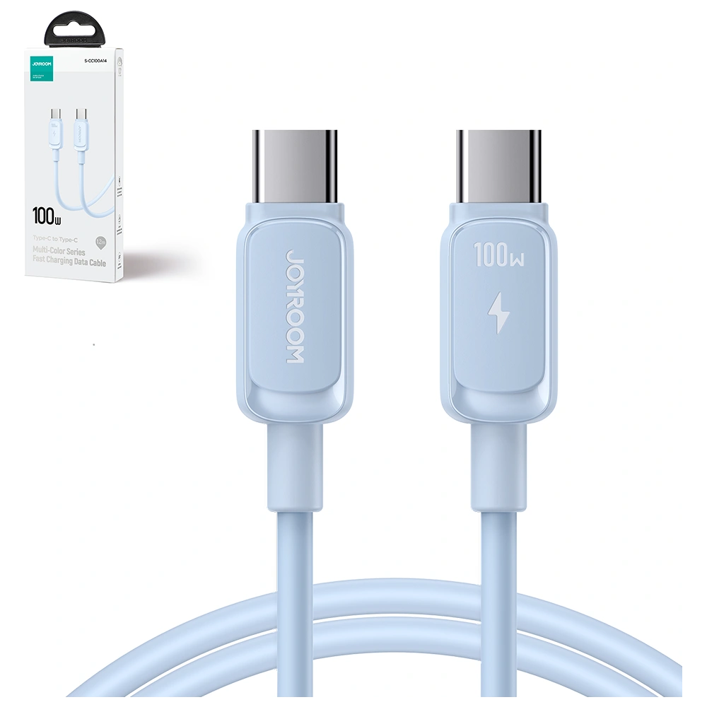 Hurtownia GSM - Cablul Joyroom S-CC100A14 USB-C/USB-C 100W 1,2 m albastru - JYR758 - {ean13} - Hurt