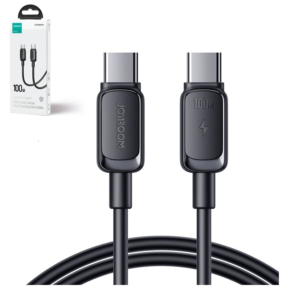Hurtownia GSM - Cablul Joyroom S-CC100A14 USB-C/USB-C 100W 1,2 m negru - JYR759 - {ean13} - Hurt