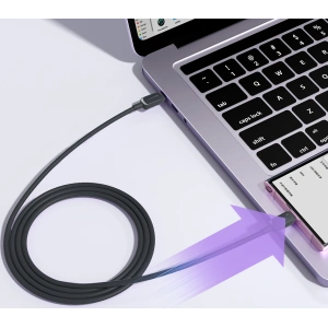 Kabel Joyroom S-CC100A14 USB-C/USB-C 100W 1,2 m czarny