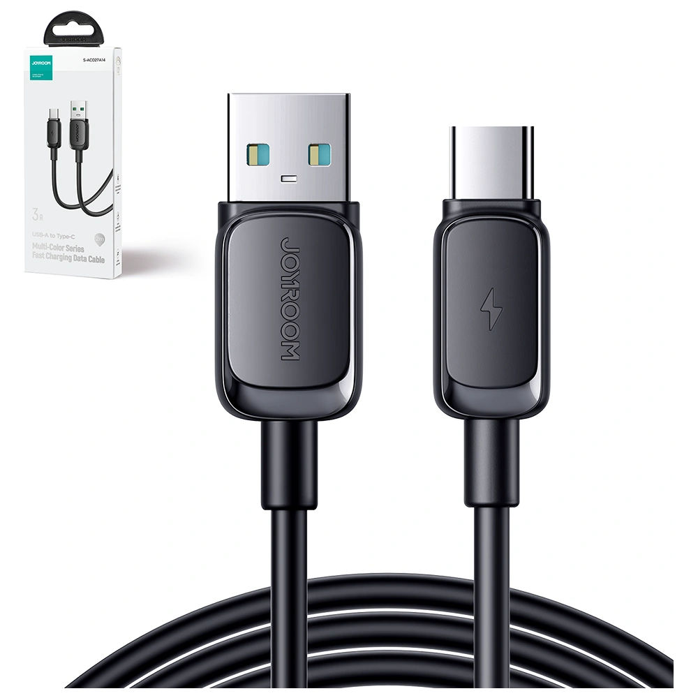 Hurtownia GSM - Kabel Joyroom S-AC027A14 USB-A/USB-C 3A 2m negru - JYR760 - {ean13} - Hurt