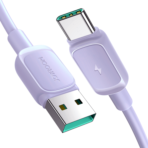 Joyroom Distributor - 6956116748333 - JYR761 - Joyroom S-AC027A14 USB-A/USB-C Cable 3A 1,2m purple - B2B homescreen