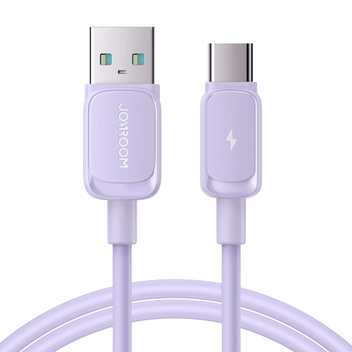 Kabel Joyroom S-AC027A14 USB-A/USB-C 3A 1,2m fioletowy