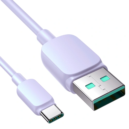 Kabel Joyroom S-AC027A14 USB-A/USB-C 3A 1,2m fioletowy
