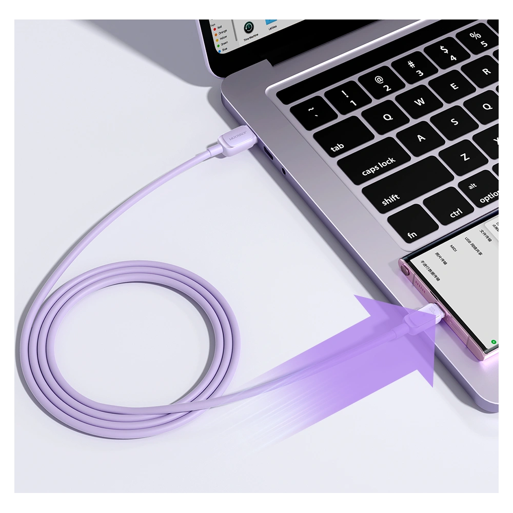 Hurtownia GSM - Cablul Joyroom S-AC027A14 USB-A/USB-C 3A 1,2m violet - JYR761 - {ean13} - Hurt