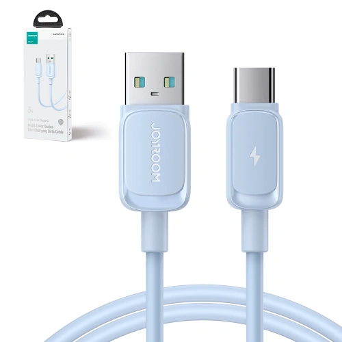 Kabel Joyroom S-AC027A14 USB-A/USB-C 3A 1,2m niebieski