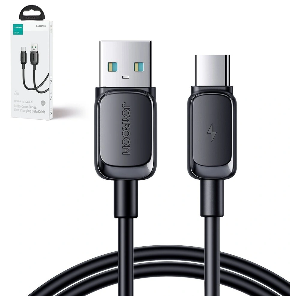 Hurtownia GSM - Kabel Joyroom S-AC027A14 USB-A/USB-C 3A 1,2m negru - JYR763 - {ean13} - Hurt