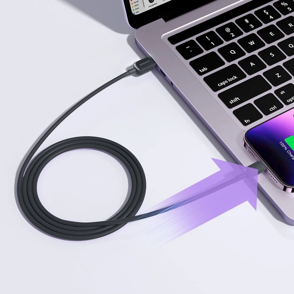 Hurtownia GSM - Kabel Joyroom S-AL012A14 USB-A/Lightning 2.4A 2m czarny - JYR764 - {ean13} - Hurt