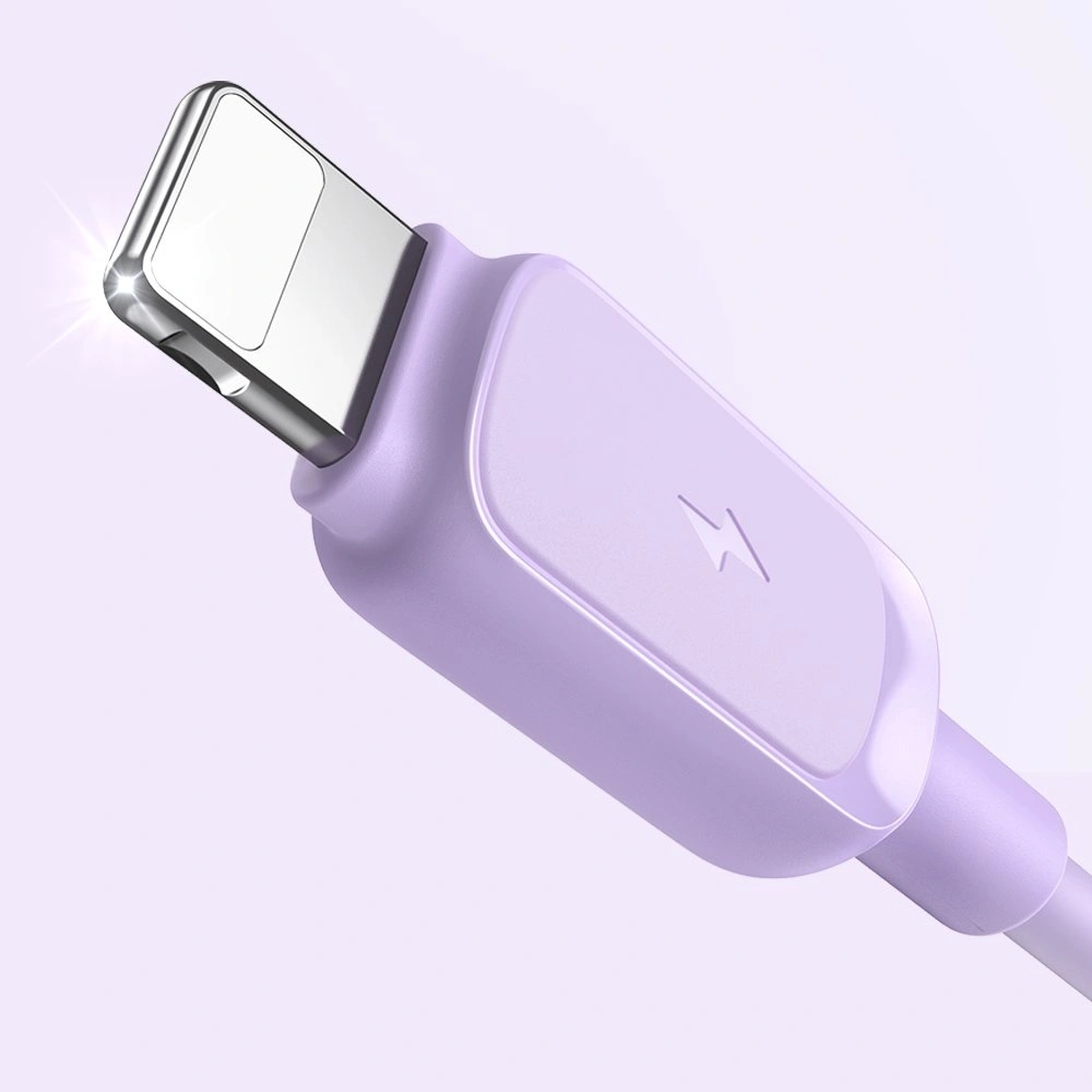 Hurtownia GSM - Cablu Joyroom S-AL012A14 USB-A/Lightning 2.4A 1,2m violet - JYR765 - {ean13} - Hurt