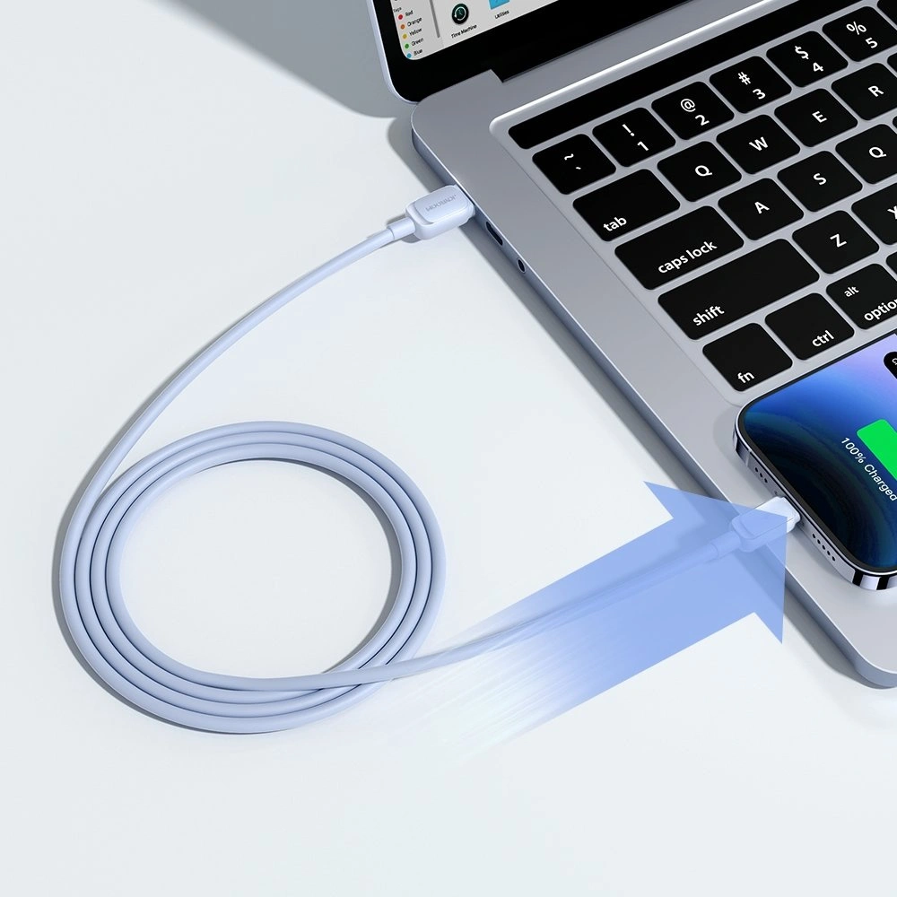 Hurtownia GSM - Kábel Joyroom S-AL012A14 USB-A/Lightning 2.4A 1,2m kék - JYR766 - {ean13} - Hurt