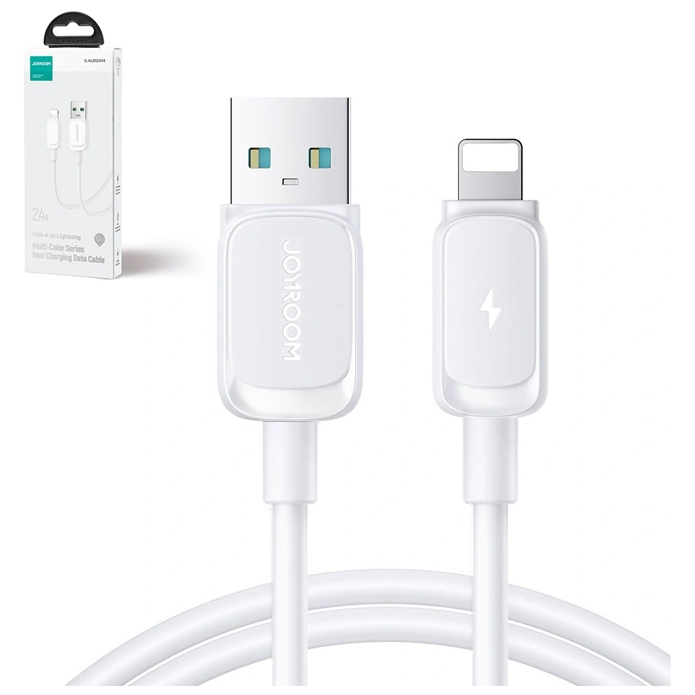 Hurtownia GSM - Cablul Joyroom S-AL012A14 USB-A/Lightning 2.4A 1,2m alb - JYR767 - {ean13} - Hurt