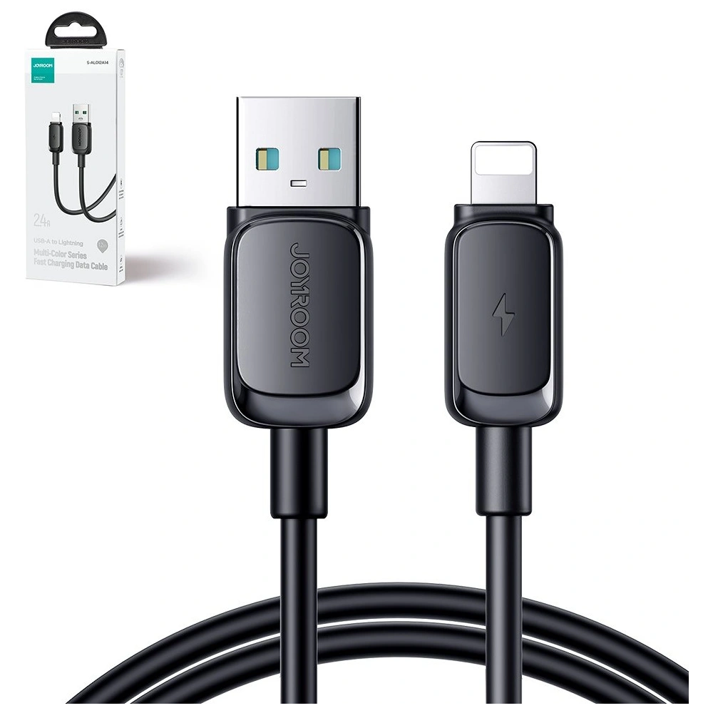 Hurtownia GSM - Kábel Joyroom S-AL012A14 USB-A/Lightning 2.4A 1,2m fekete - JYR768 - {ean13} - Hurt
