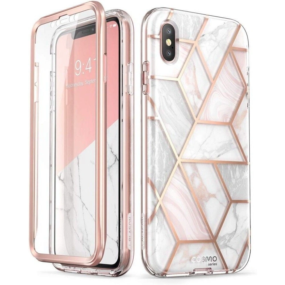 Hurtownia GSM - Etui Supcase Cosmo Apple iPhone XS/X Mramor - SPC023MRB - {ean13} - Hurt